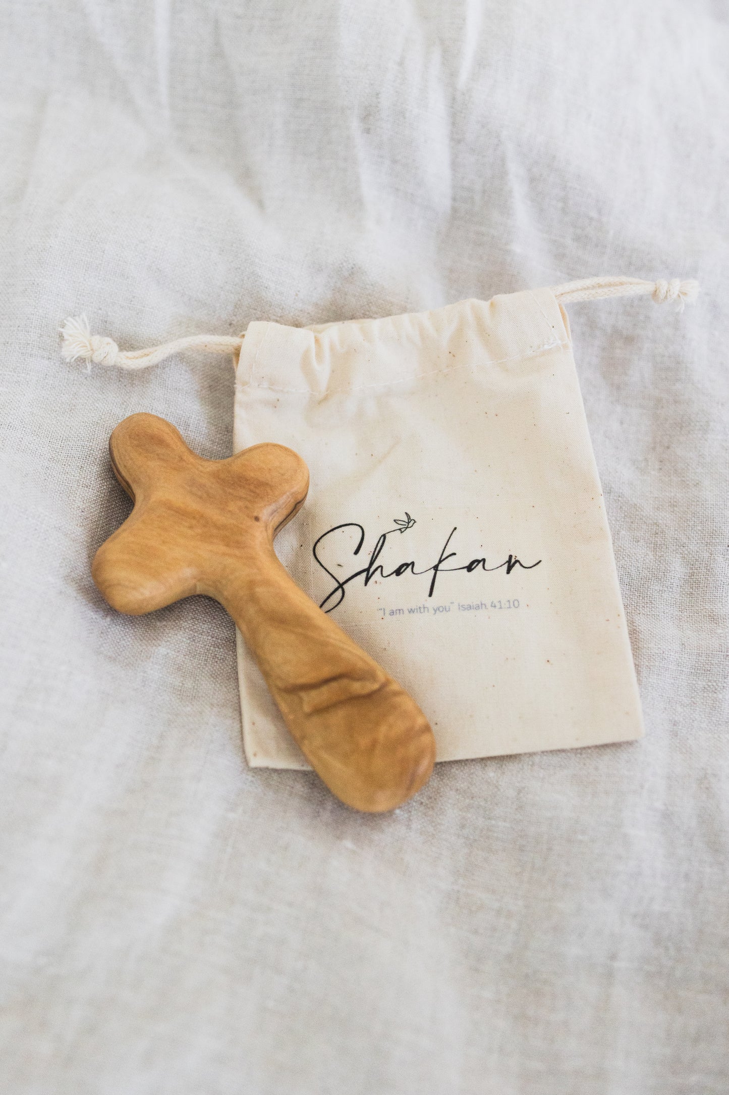 Shakan's Cross | in a calico bag