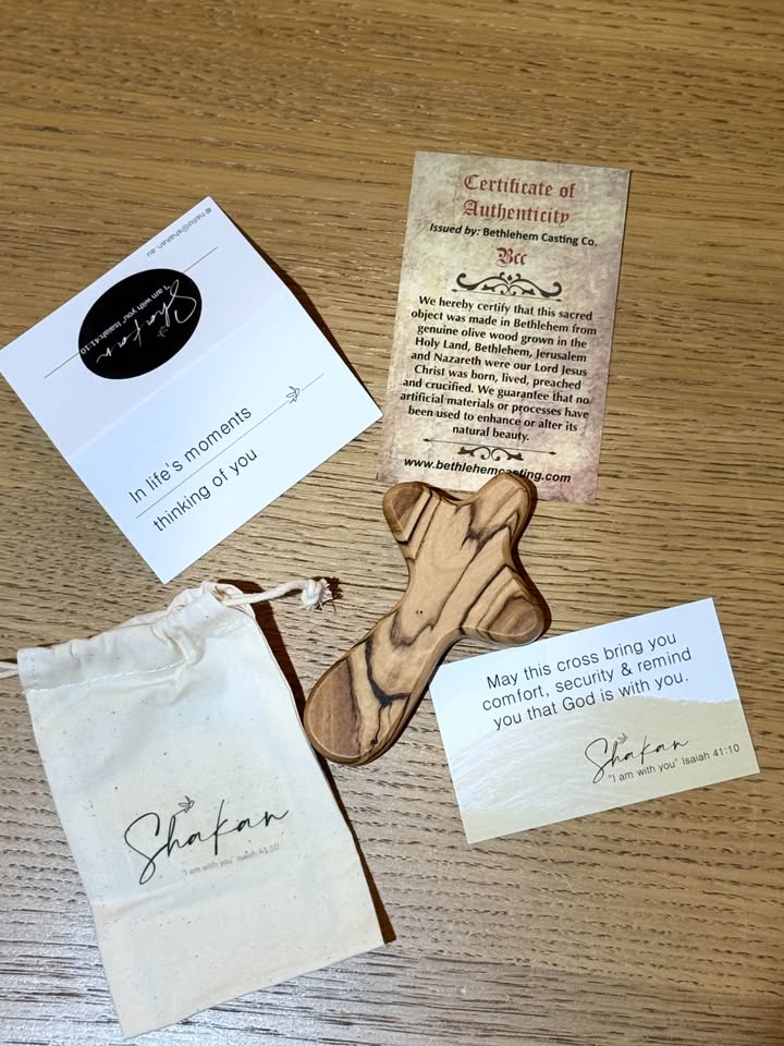 Shakan's Comfort Cross | beautifully packaged